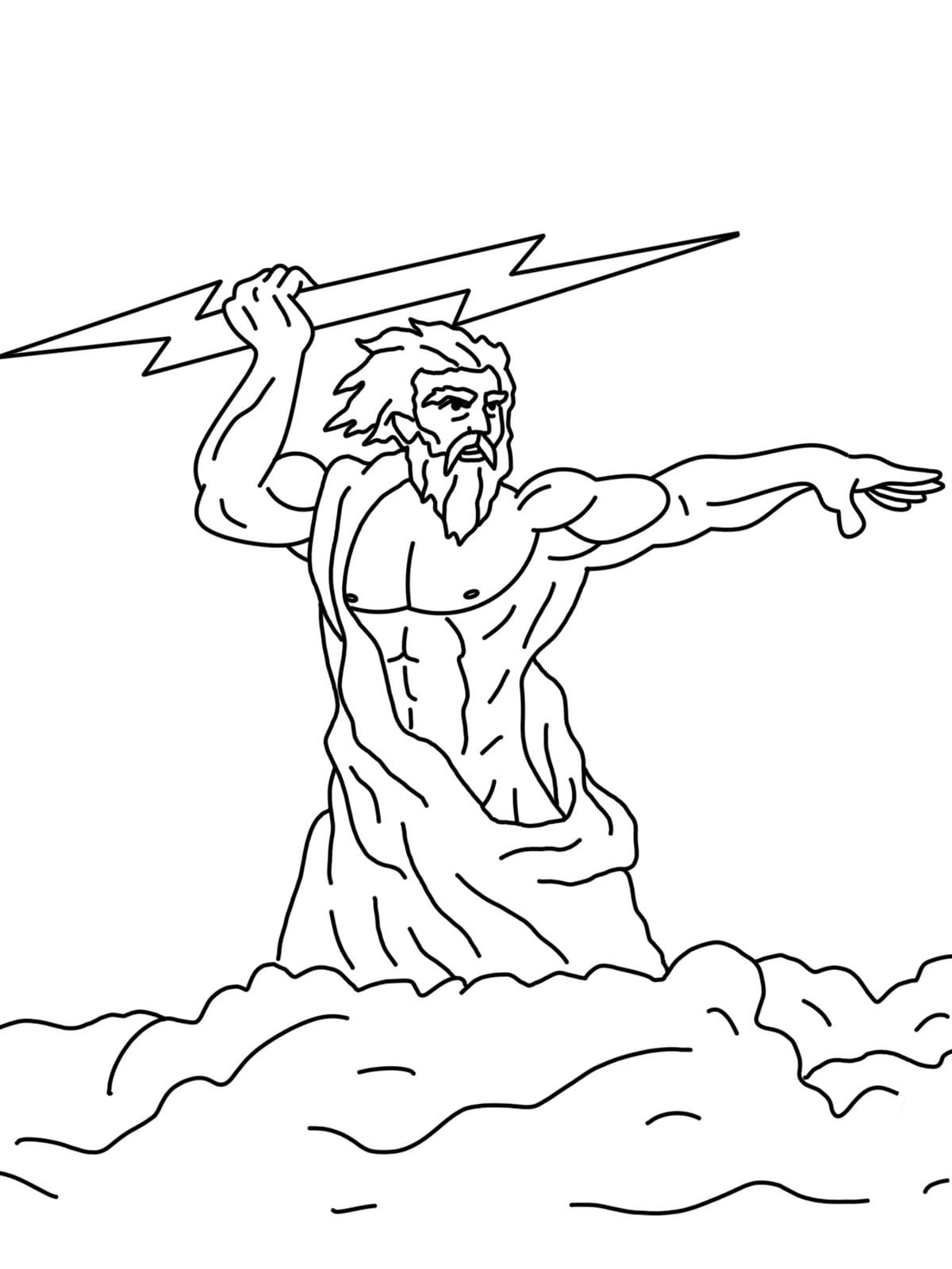 Thần Zeus Chiến Đấu