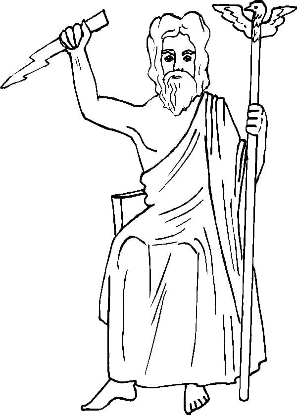 Thần Zeus Ném Sét