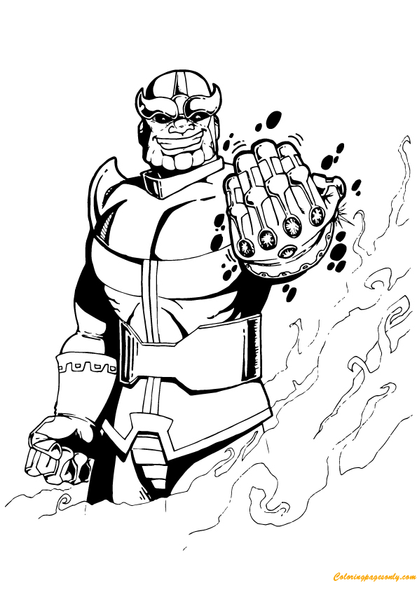 Thanos Tấn Công