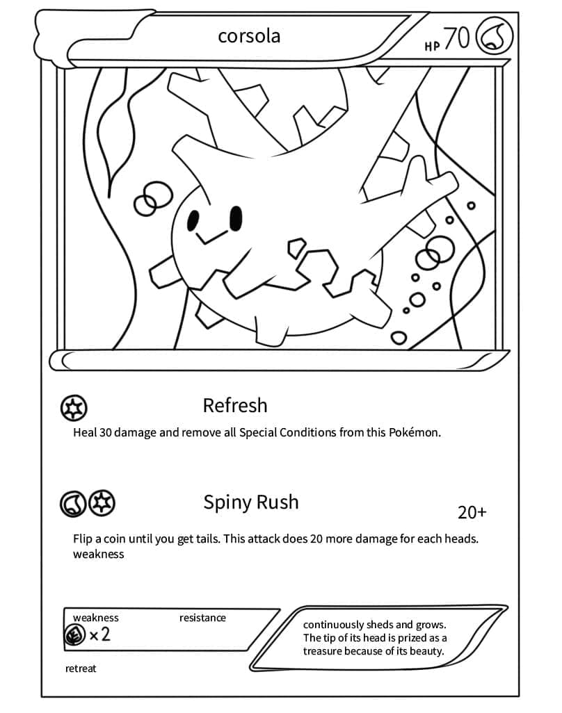 Thẻ Pokemon Corsola