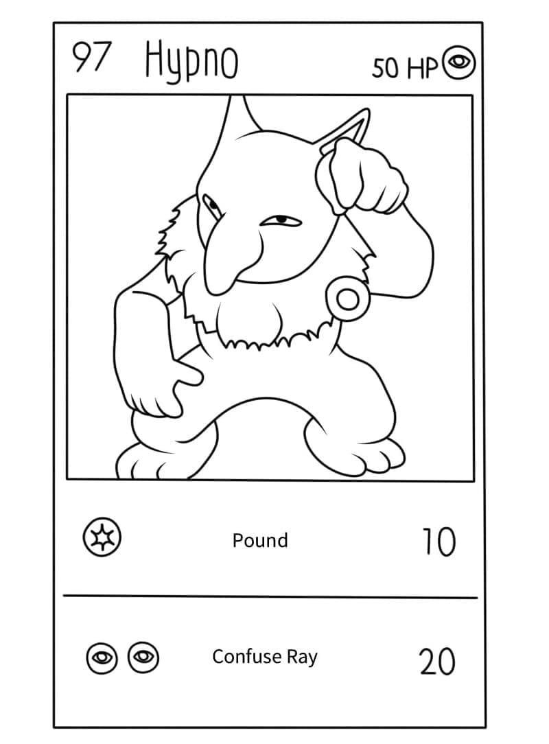 Thẻ Pokemon Hypno