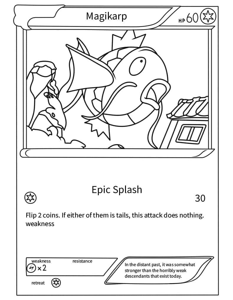 Thẻ Pokemon Magikarp