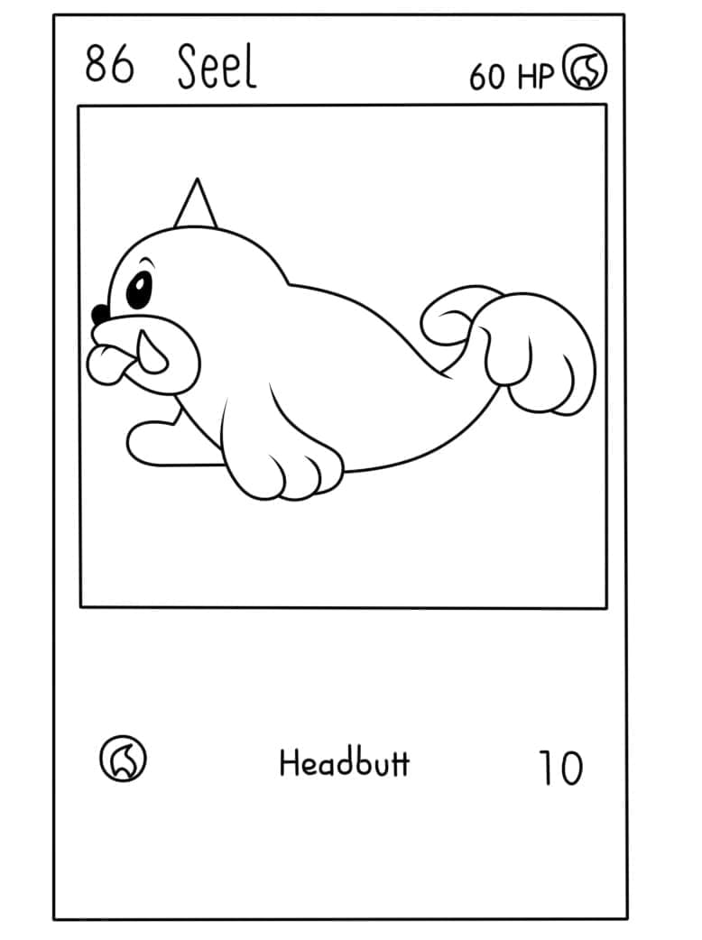 Thẻ Pokemon Seel