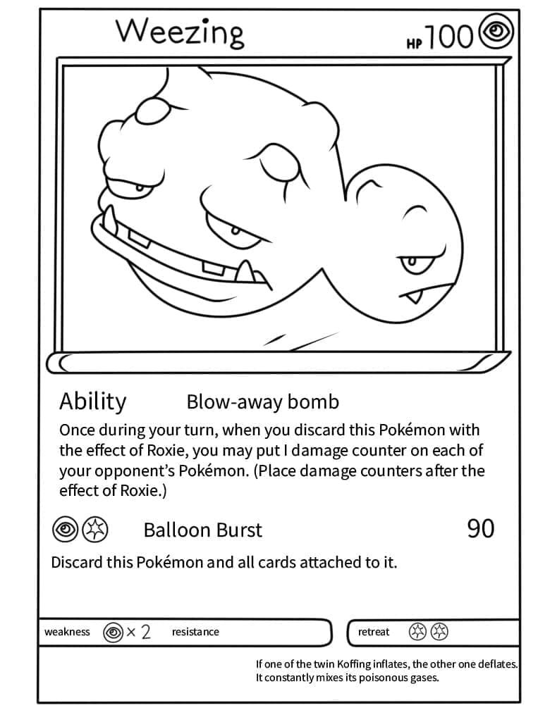 Thẻ Pokemon Weezing
