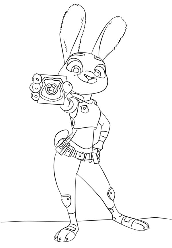 Thỏ Judy Trong Zootopia