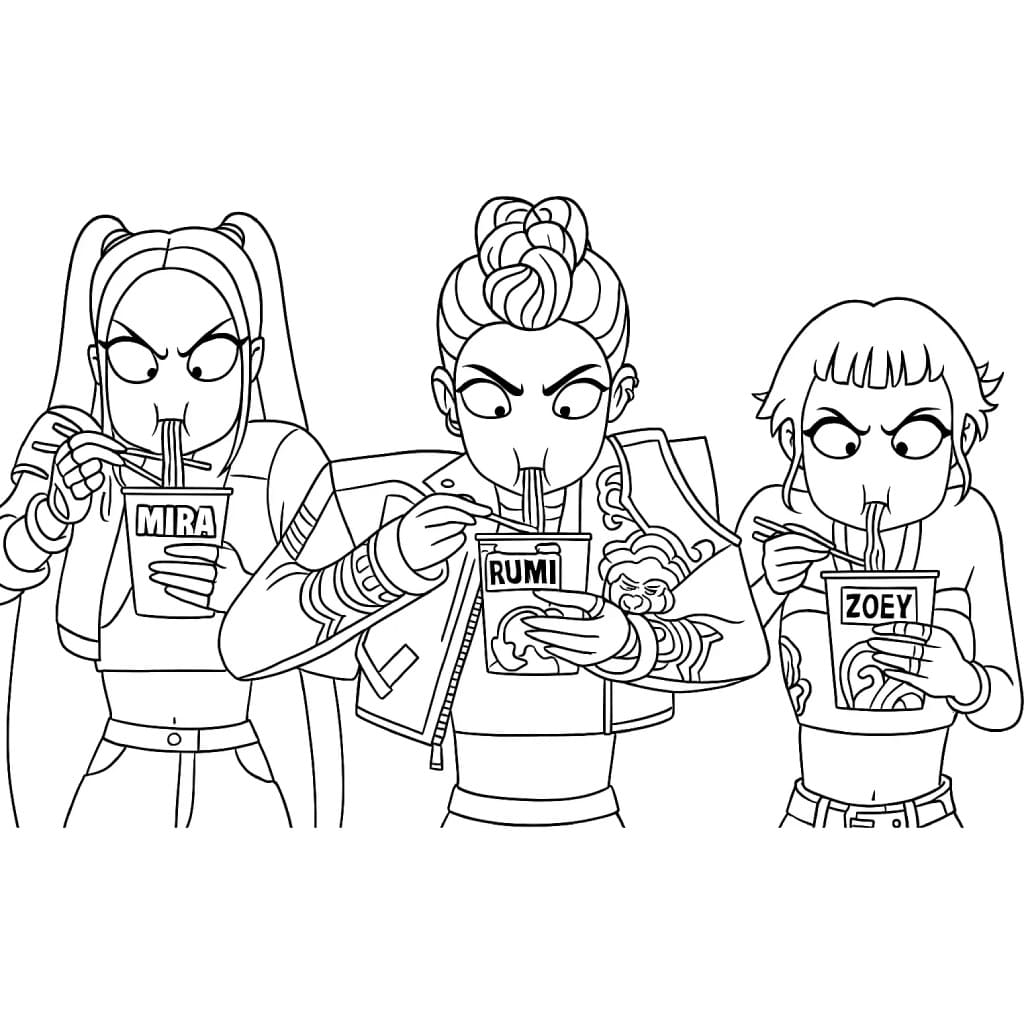 Thợ Săn Quỷ KPop Ngộ Nghĩnh