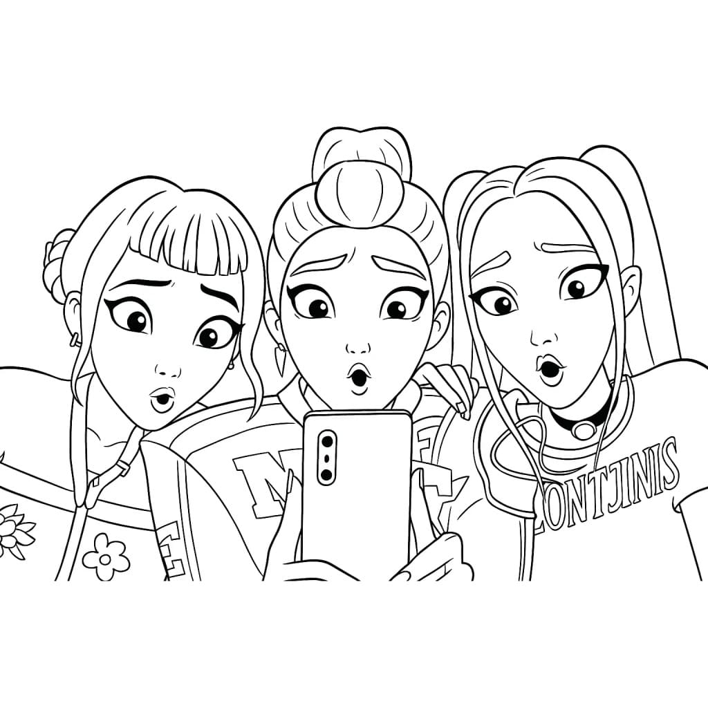 Thợ Săn Quỷ KPop Vui Nhộn