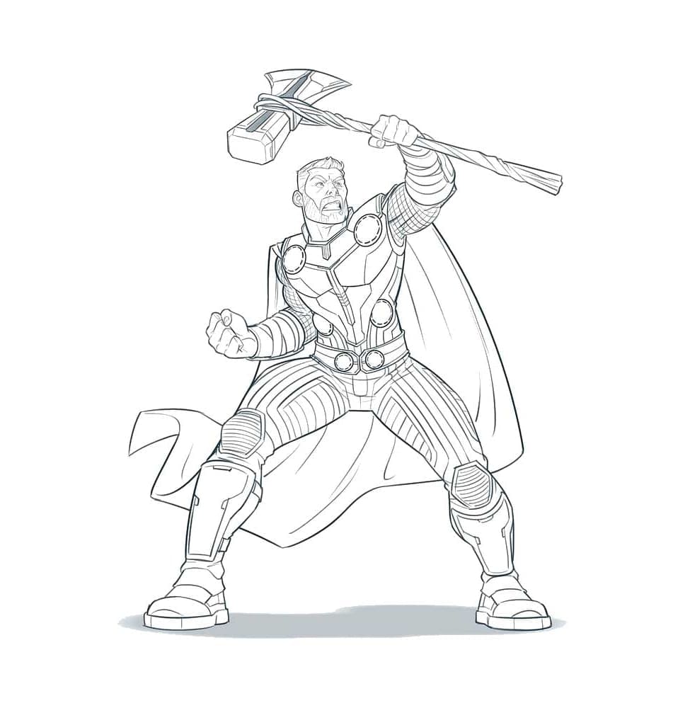 Thor Cầm Rìu