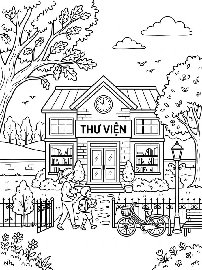 Thư Viện Nhỏ Trên Phố