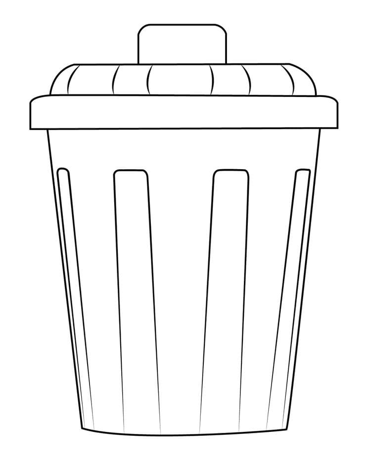 Thùng Rác Đơn Giản