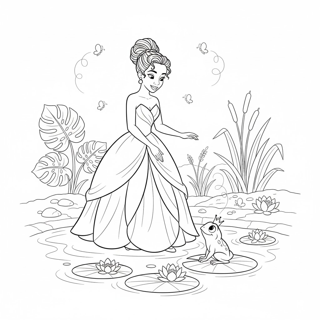Tiana Và Hoàng Tử Ếch