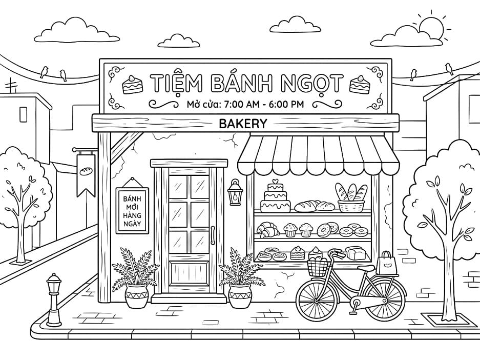 Tiệm Bánh Buổi Sáng