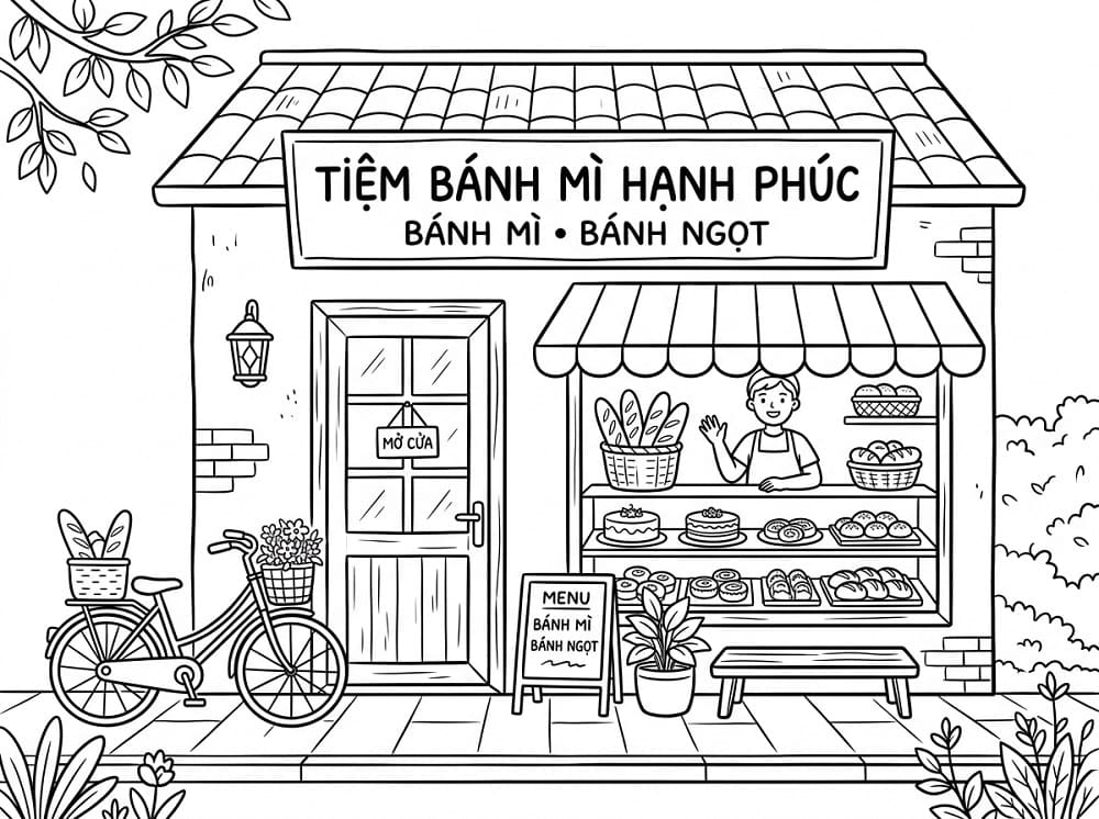 Tiệm Bánh Hạnh Phúc