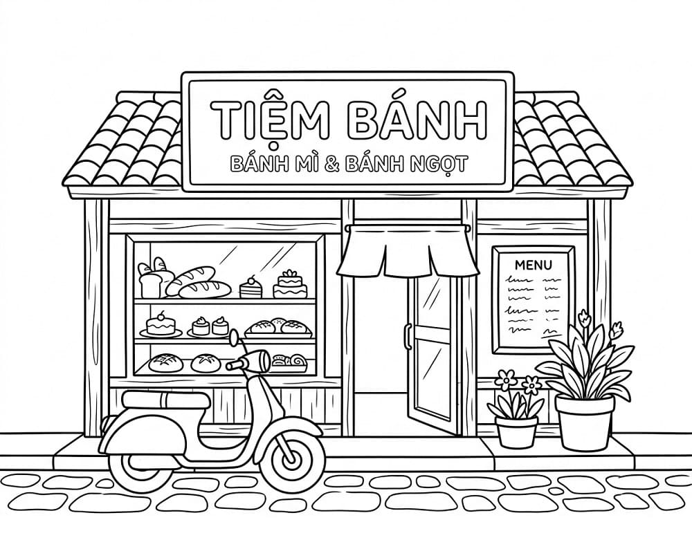 Tiệm Bánh Nhỏ Trên Đường