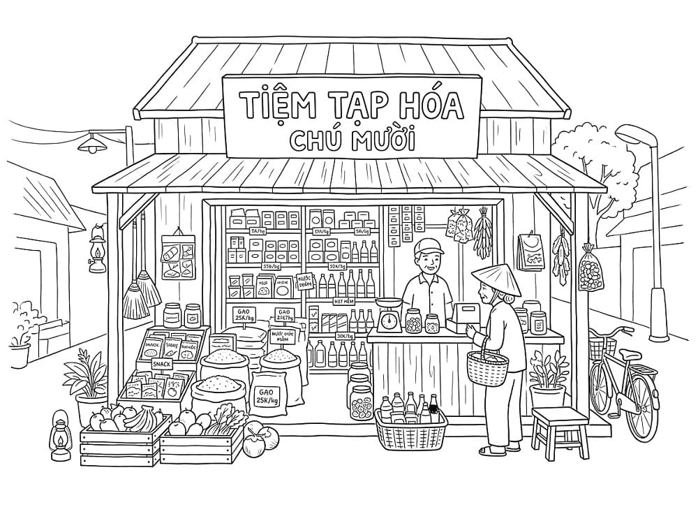 Tiệm Tạp Hóa Chú Mười