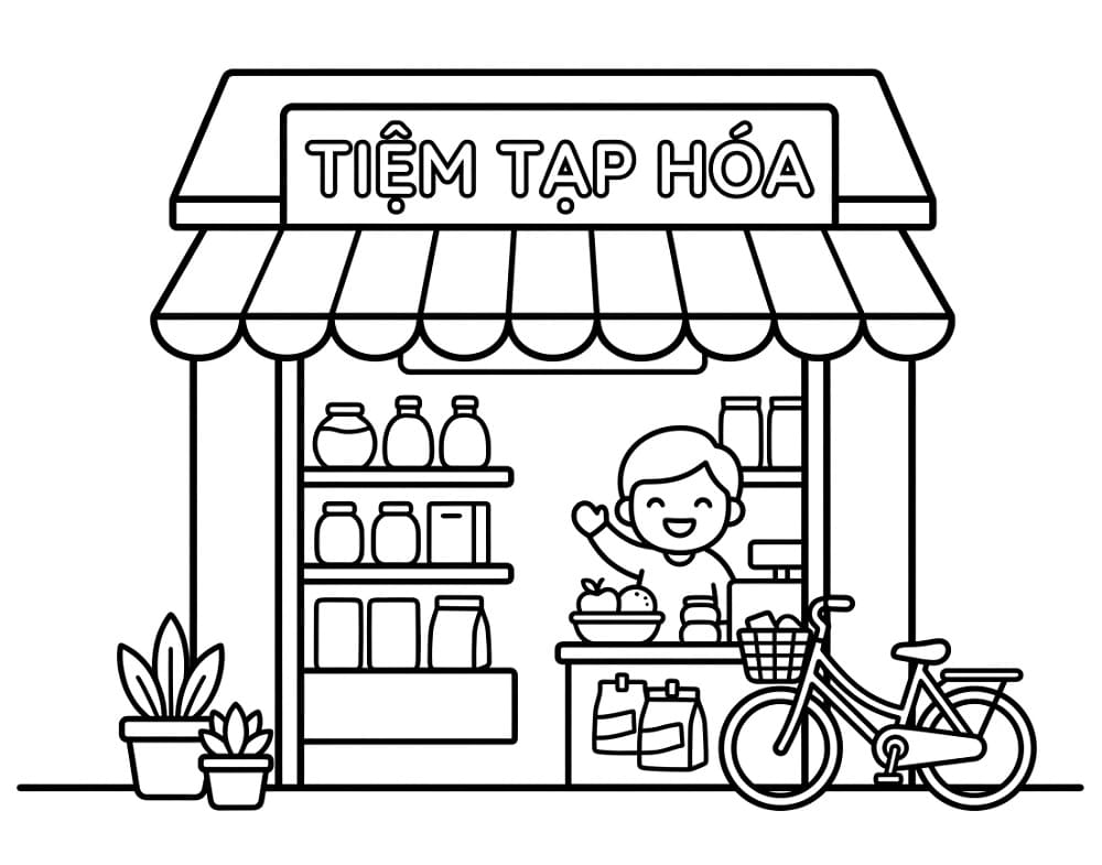 Tiệm Tạp Hóa Cute