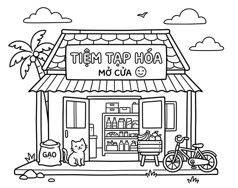 Tiệm Tạp Hóa Đáng Yêu