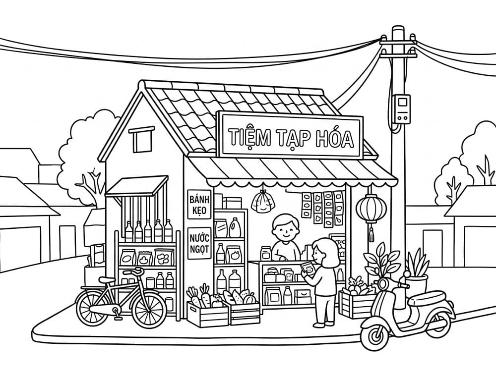 Tiệm Tạp Hóa Đầu Đường