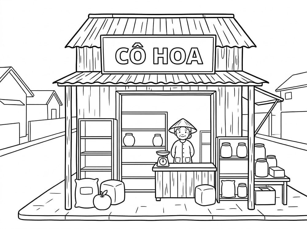 Tiệm Tạp Hóa Đơn Sơ