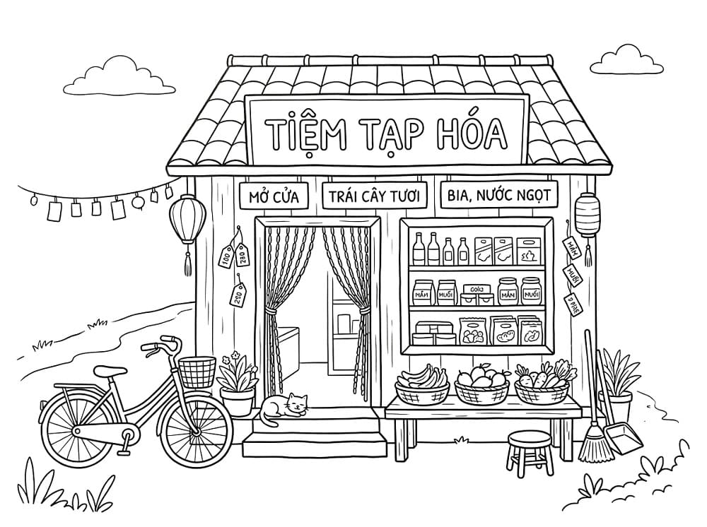 Tiệm Tạp Hóa Nhỏ Đẹp