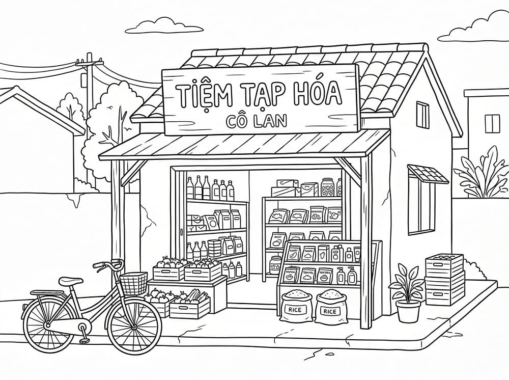 Tiệm Tạp Hóa Trên Phố