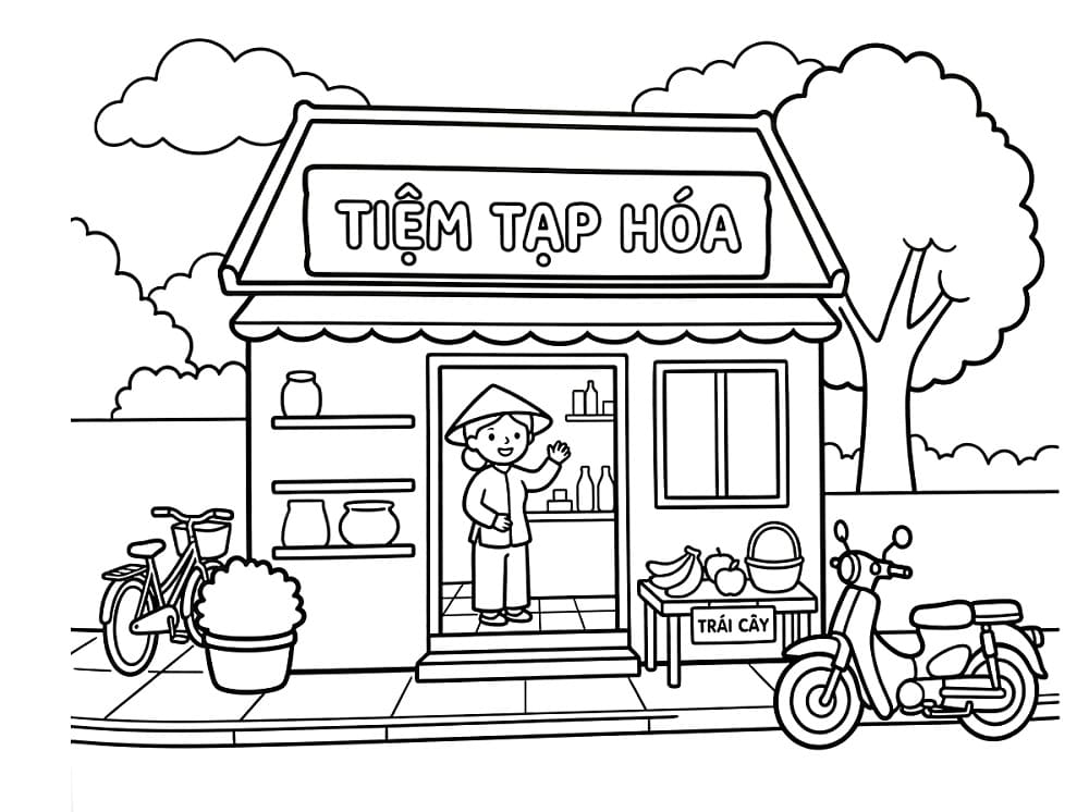 Tiệm Tạp Hóa Trong Làng