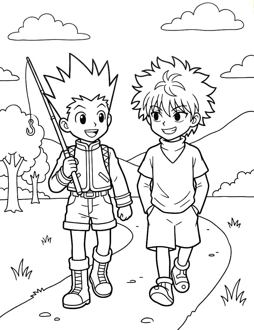 Tô Màu Hunter x Hunter