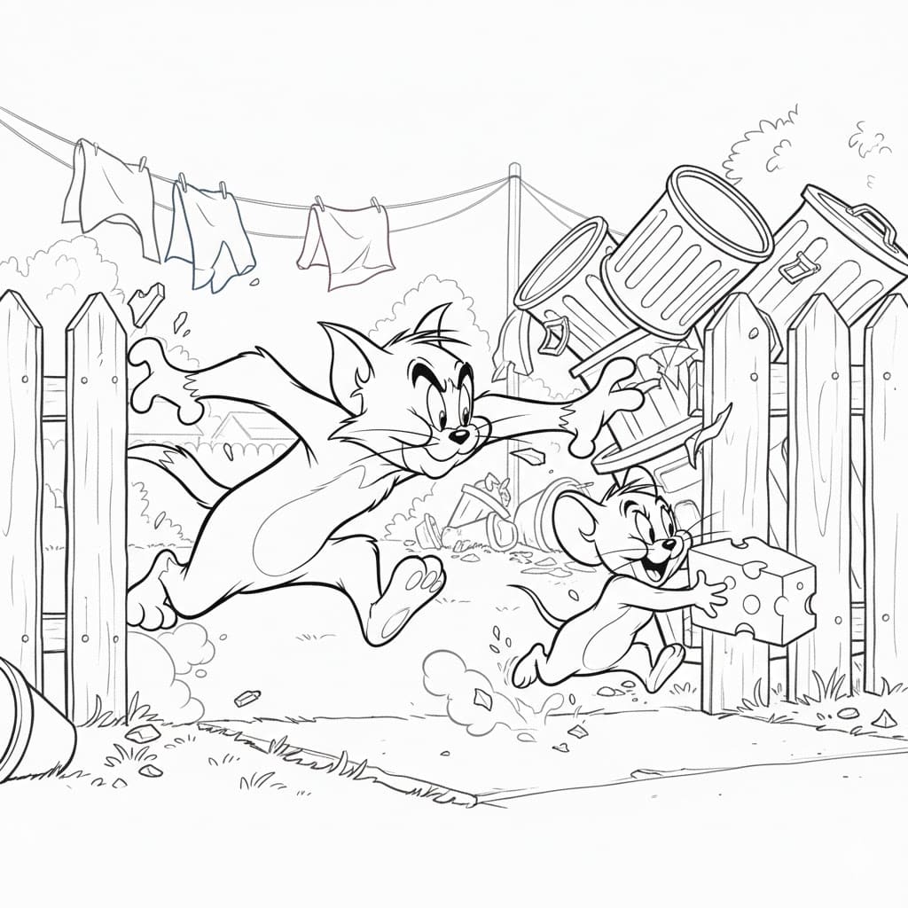 Tom Và Jerry Chơi Vui Vẻ