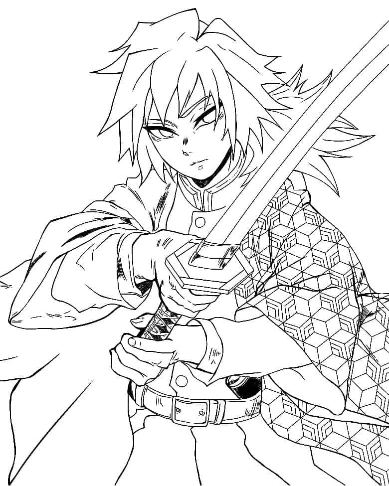 Tomioka Giyu Trong Anime