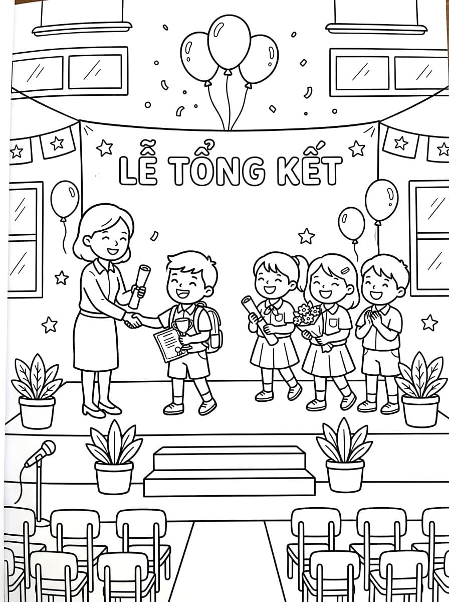 Tổng Kết và Trao Thưởng Cuối Năm Học