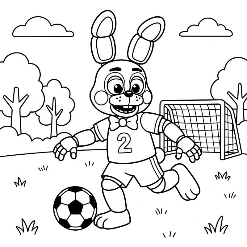 Toy Bonnie Đá Bóng