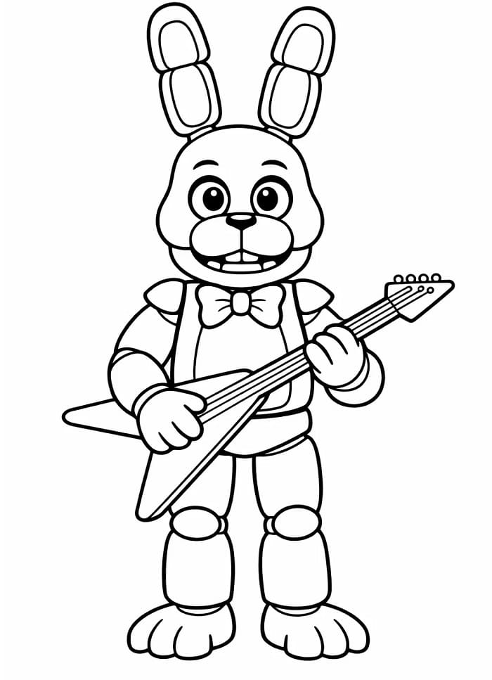Toy Bonnie Đánh Đàn