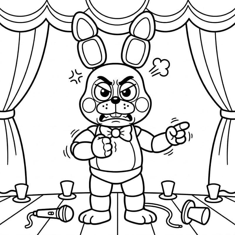 Toy Bonnie Tức Giận