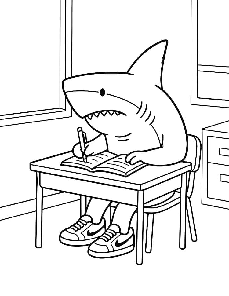 Tralalero Tralala Học Bài