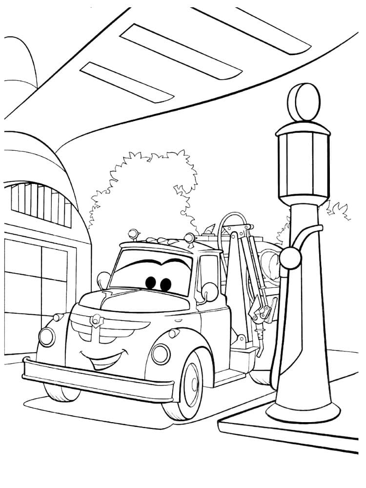 Trạm Xăng Hoạt Hình