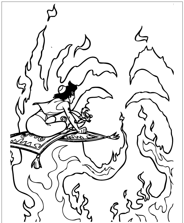 Aladdin Bay Trên Lửa