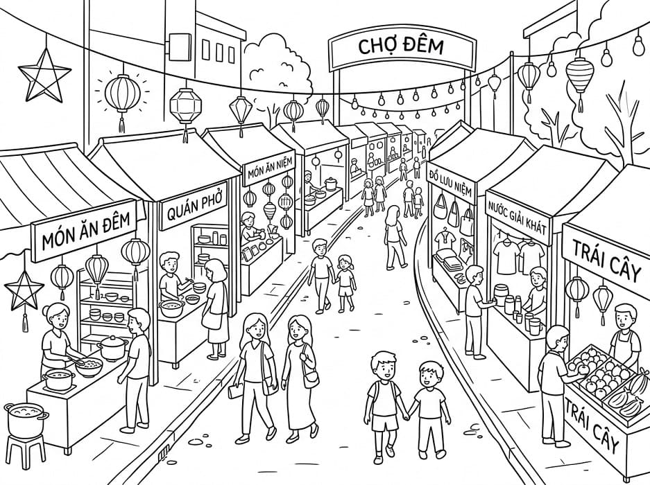 Trong Chợ Đêm