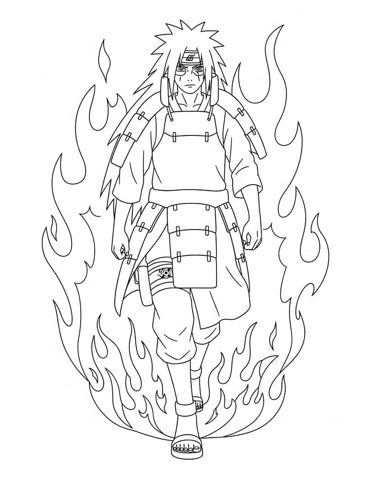 Tô Màu Uchiha Madara