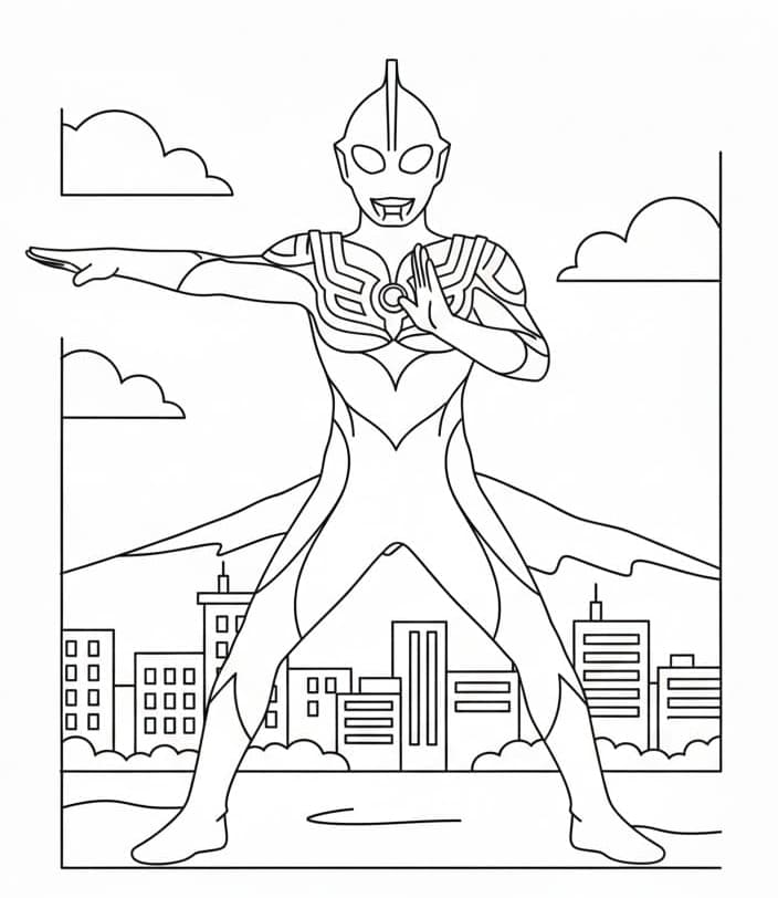 Ultraman Tia Sáng Công Lý