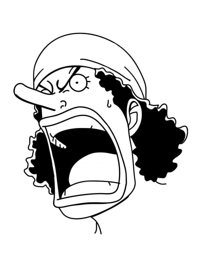 Usopp Giận Dữ