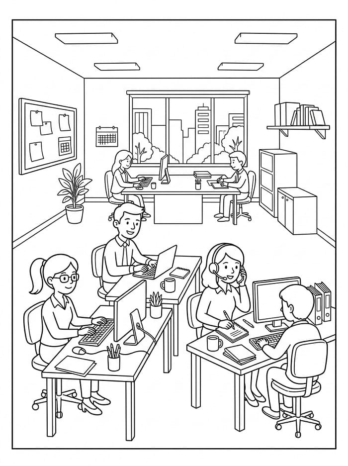 Văn Phòng Nhân Viên