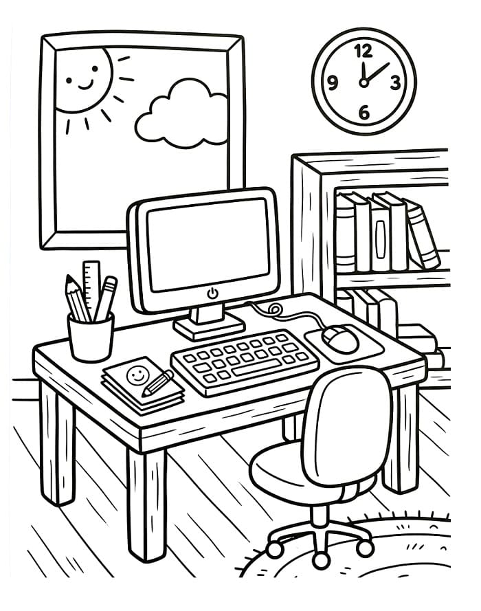 Văn Phòng Nhỏ Đáng Yêu