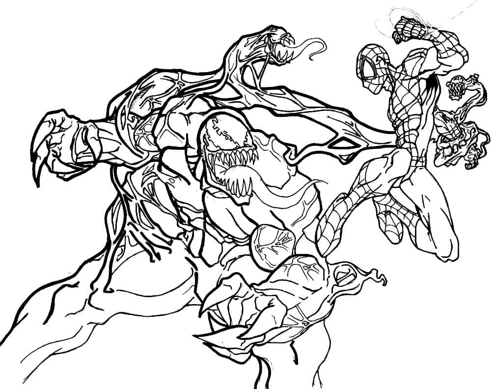Venom vs Người Nhện