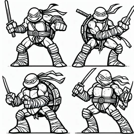 Vị Trí Của Ninja Rùa