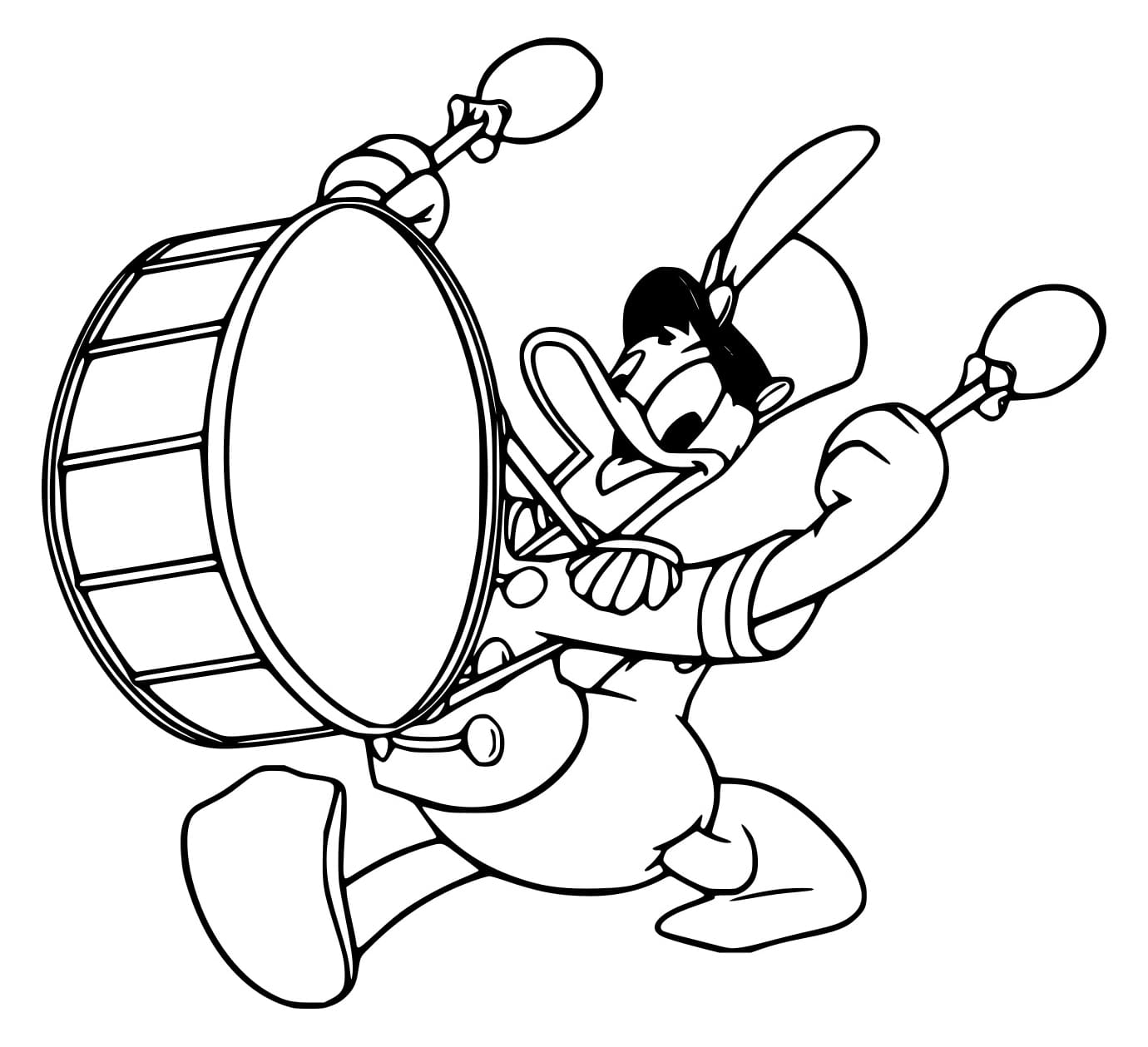 Vịt Donald Đánh Trống