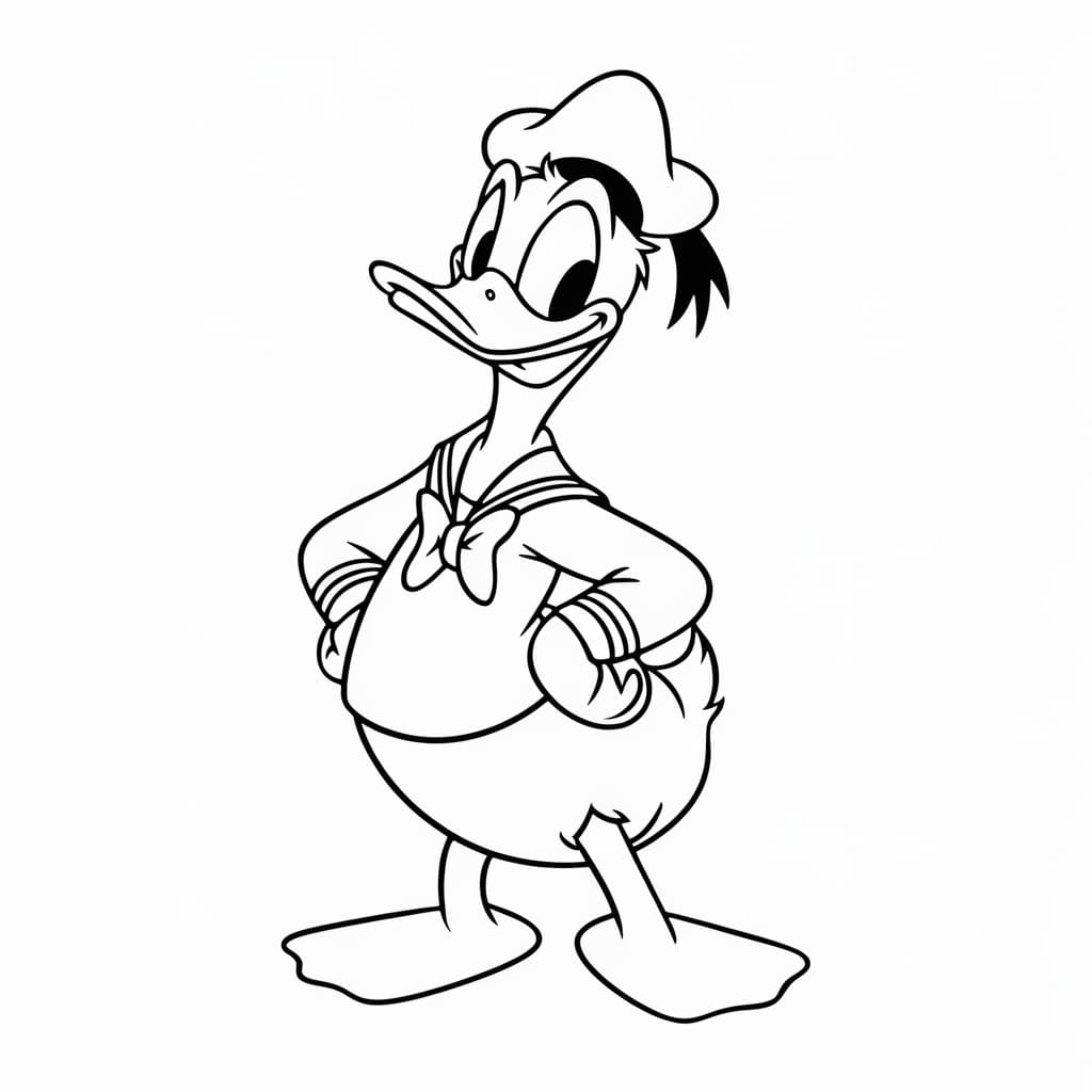 Vịt Donald Đứng Nhìn