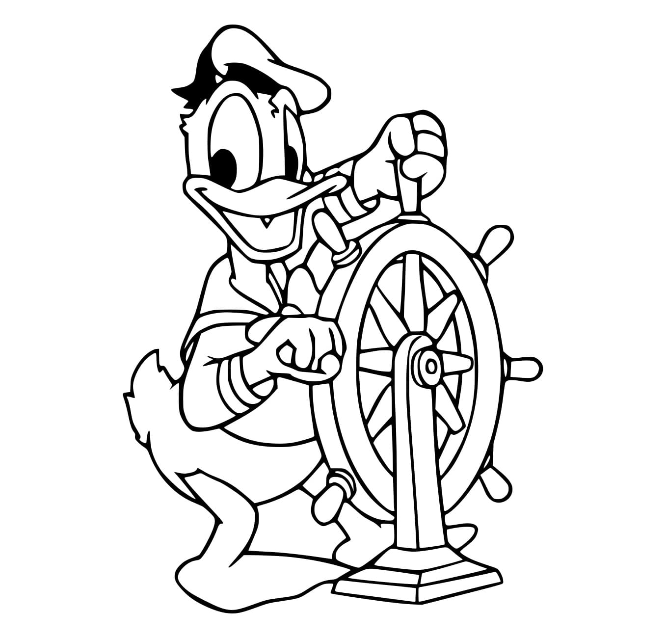 Vịt Donald Lái Tàu