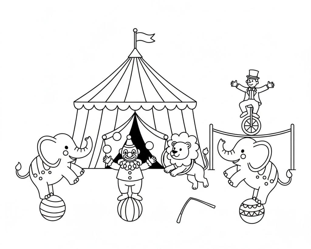 Voi Diễn Thăng Bằng