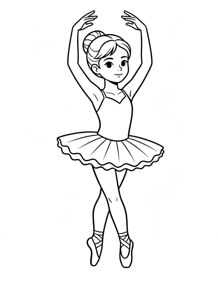 Tô Màu Vũ Công Ba Lê