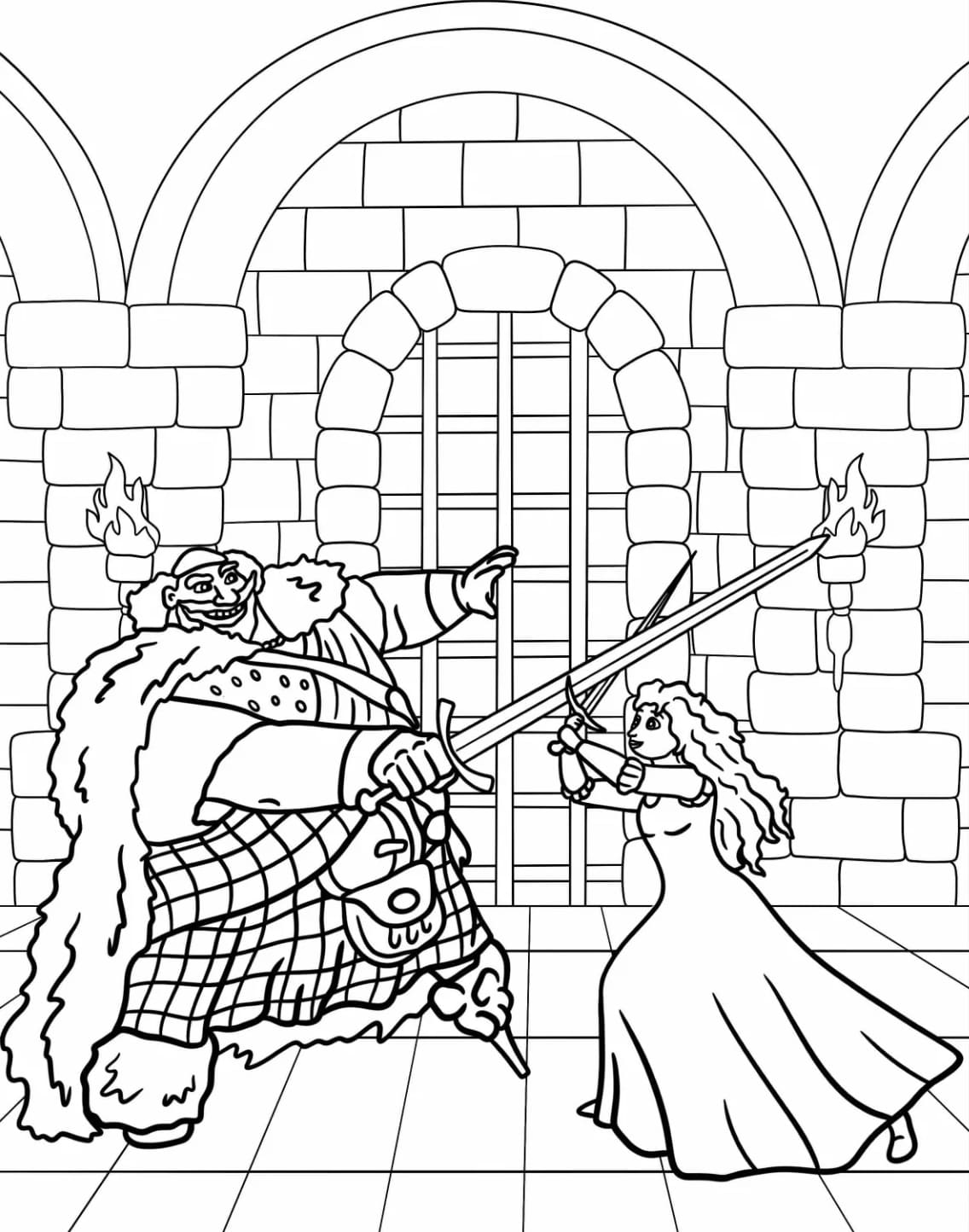 Vua Angus Và Merida